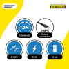 Universele USB-C oplader 90W (5 V - 20 V, 4.5 A, 90 W, 123accu huismerk)  ADR00273 - 3