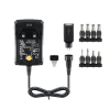 Universele adapter regelbaar 3V tot 12V (12V, 1.5A, 18W Max, 123accu huismerk)  ANB00966 - 2