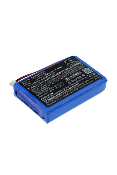 Uniwell YT784262-2S accu (2600 mAh, 123accu huismerk)  AUN00123 - 1