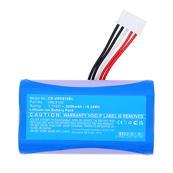 Urovo HBL9100 accu (3.7 V, 5200 mAh, 123accu huismerk) AUR00010 - 3