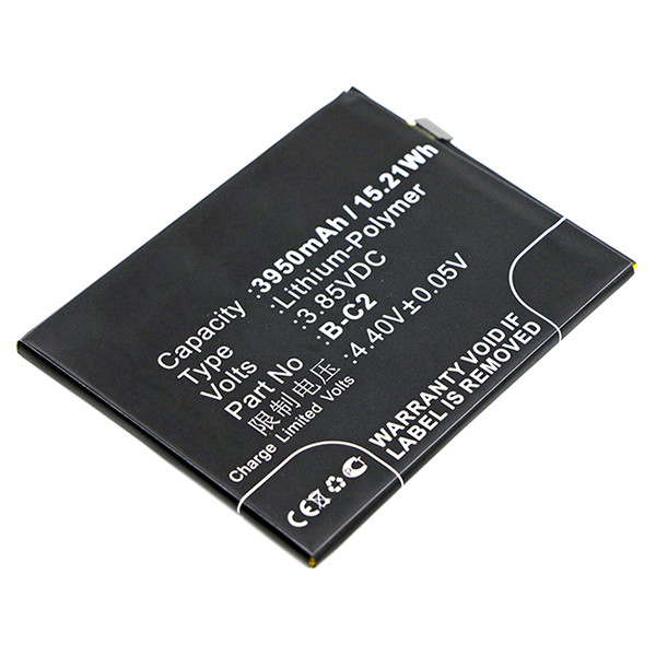 VIVO B-C2 accu (3950 mAh, 123accu huismerk)  AVI00035 - 1