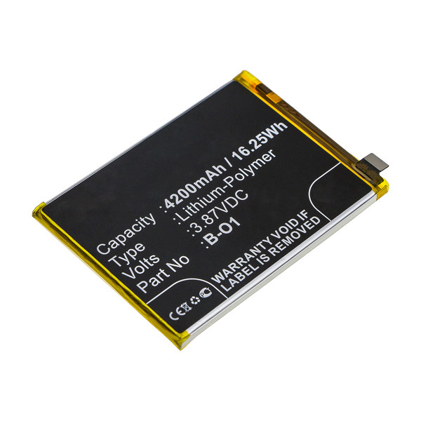 VIVO B-O1 accu (3.8 V, 4400 mAh, 123accu huismerk)  AVI00213 - 1