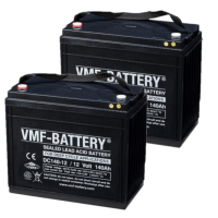 2 stuks: VMF DC140-12 AGM Deep Cycle accu's (12V, 140 Ah, T5 terminal) AVM00289