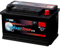 VMF 565650 / 565 500 065 / S4 E07 EFB start-stop accu (12V, 65Ah, 650A)  AVM00016