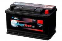 VMF 580730 / 580 500 080 / S4 E11 EFB start-stop accu (12V, 80Ah, 730A)  AVM00020