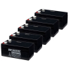 5 Stuks: VMF SLA3.2-12 VRLA AGM Loodaccu's (12V, 3.2 Ah, T1 terminal) AVM00237 - 1