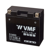 VMF AGM SLA 51493 / YT14B-BS accu (12V, 12Ah, 210A)  AVM00099