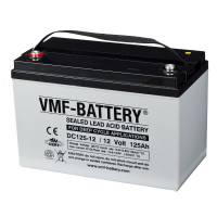 VMF DC125-12 AGM Deep Cycle accu (12V, 125 Ah, T11 terminal)  AVM00112