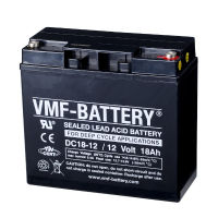 VMF DC18-12 AGM Deep Cycle Loodaccu (12V, 18 Ah, T3 terminal)  AVM00121