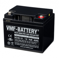 VMF DC42-12 AGM Deep Cycle accu (12V, 42 Ah, T4 terminal)  AVM00131