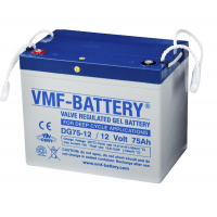 VMF DG12-75 Deep Cycle Gel accu (12V, 75 Ah, T15 terminal)  AVM00133