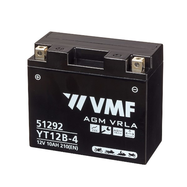 VMF PowerSport AGM 51292 / YT12B-BS / 512901019 accu (12V, 10Ah, 210A)  AVM00101 - 1