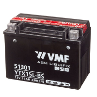 VMF PowerSport AGM 51301 / YTX15L-BS accu (12V, 13Ah, 230A)  AVM00209