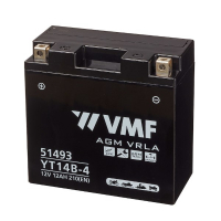 VMF PowerSport  AGM 51493 / YT14B-BS / 512903013 accu (12V, 12Ah, 210A)  AVM00099