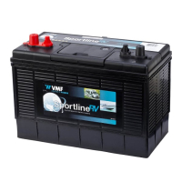 VMF Sportline VDC31M Dual Purpose SMF accu (12V, 105Ah, 800A)  AVM00108