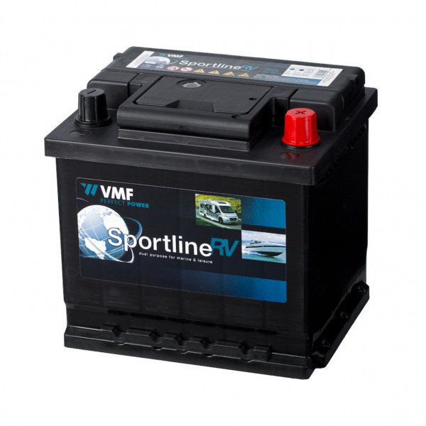 VMF Sportline VMF50 / VMF50M Dual Purpose SMF accu (12V, 50Ah, 420A ...