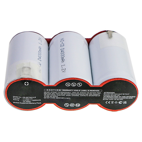 Van Lien 11190013V accu (3.6 V, 4000 mAh, 123accu huismerk) AVA00332 - 2