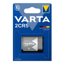 Varta 2CR5 Lithium batterij (1 stuk, 6V, 1500 mAh) AVA00137