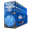 Varta 675 / PR44 / Blauw gehoorapparaat batterij 60 stuks  AVA00613 - 1