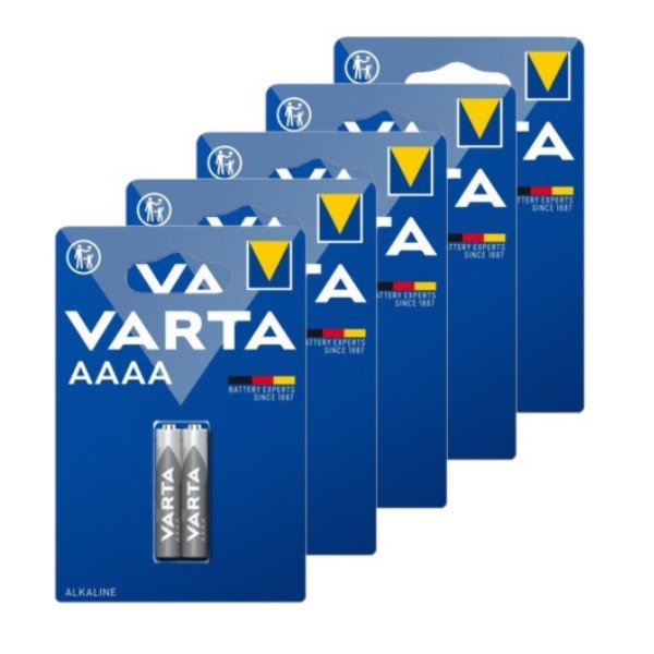 Varta AAAA / MN2500 / LR61 Alkaline Batterij (10 stuks) AVA00516 - 1