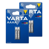 Varta AAAA / MN2500 / LR61 Alkaline Batterij (4 stuks)