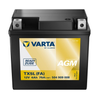 Varta AGM Active TX5L (FA) / 504 909 008 accu (12V, 4Ah, 75A) AVA00314