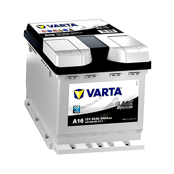 Varta Black Dynamic A16 / 540 406 034 / S3 000 accu (12V, 40Ah, 340A)  AVA00284 - 1