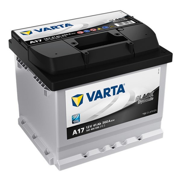 Varta Black Dynamic A17 / 541 400 036 / S3 001 accu (12V, 41Ah, 360A)  AVA00600 - 1