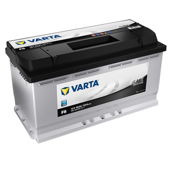 Varta Black Dynamic F6 / 590 122 072 / S3 013 accu (12V, 90Ah, 720A)  AVA00285 - 1