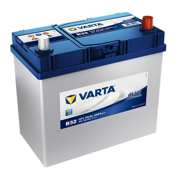 Varta Blue Dynamic B32 / 545 156 033 / S4 021 accu (12V, 45Ah, 330A)  AVA00273 - 1