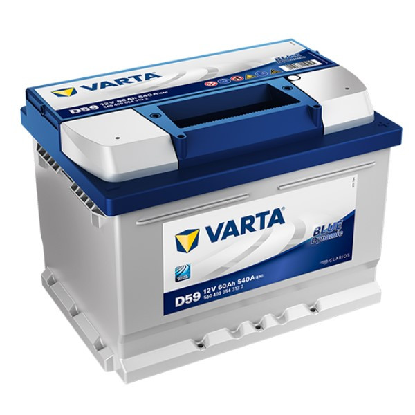 Varta Blue Dynamic D59 / 560 409 054 / S4 004 accu (12V, 60Ah, 540A)  AVA00275 - 1