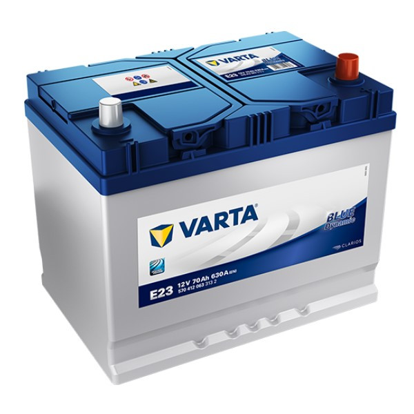 Varta Blue Dynamic E23 / 570 412 063 / S4 026 accu (12V, 70Ah, 630A)  AVA00270 - 1