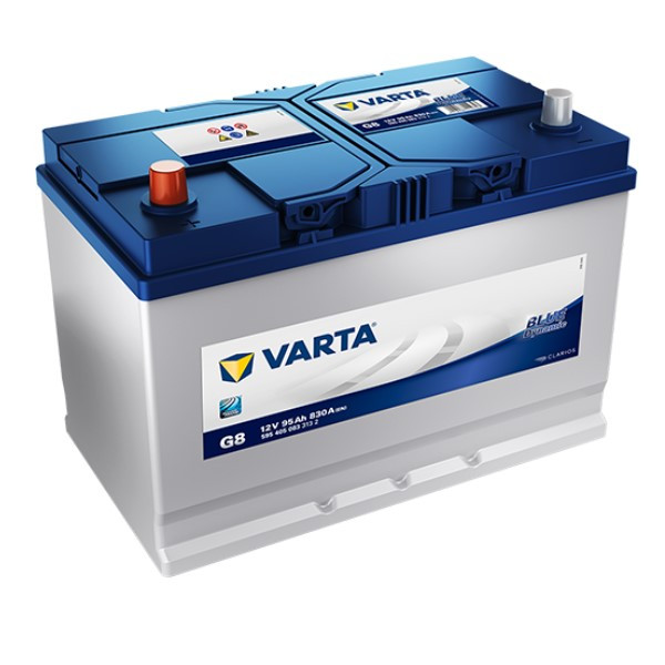 Varta Blue Dynamic G8 / 595 405 083 / S4 029 accu (12V, 95Ah, 830A)  AVA00277 - 1