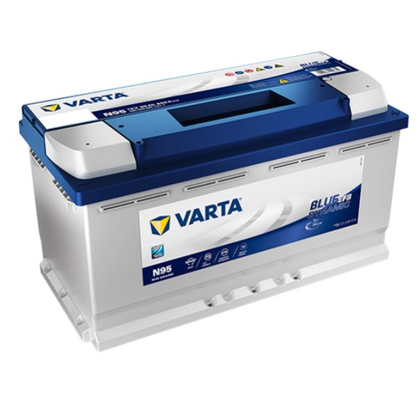 Varta Blue Dynamic N95 / 595 500 085 / S4 E13 EFB start-stop accu (12V, 95Ah, 850A)  AVA00198 - 1