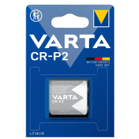 Varta CR-P2 Lithium batterij (1 stuk, 6V, 1450 mAh) AVA00130
