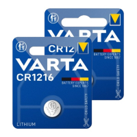 Varta CR1216 3V Lithium knoopcel batterij 2 stuks  AVA00366