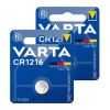 Varta CR1216 3V Lithium knoopcel batterij 2 stuks AVA00366 - 1
