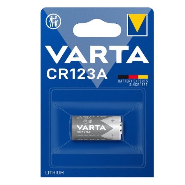 Varta CR123A / DL123A Lithium Batterij (10 stuks)  AVA00435 - 1