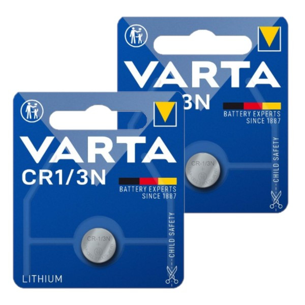 Varta CR1/3N 3V Lithium batterij 2 stuks AVA00402 - 1