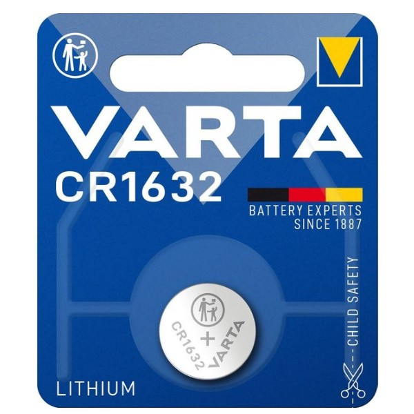 Varta CR1632 3V Lithium knoopcel batterij 1 stuk  AVA00047 - 1