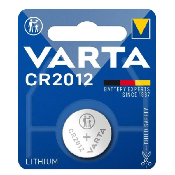 Varta CR2012 3V Lithium knoopcel batterij 1 stuk  AVA00242 - 1