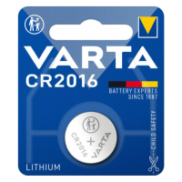 Varta CR2016 3V Lithium knoopcel batterij 1 stuk  AVA00257
