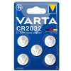 Varta CR2032 3V Lithium knoopcel batterij 5 stuks