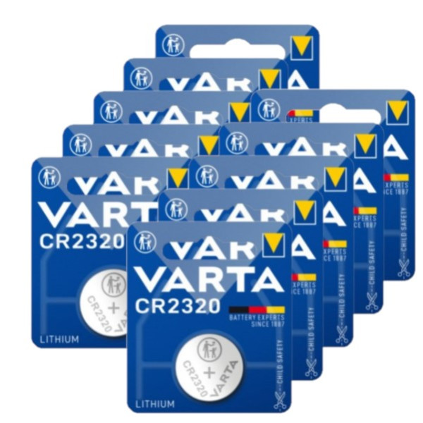 Varta CR2320 Lithium knoopcel batterij 10 stuks  AVA00393 - 1
