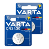 Varta CR2430 3V Lithium knoopcel batterij (2 stuks) AVA00391 - 1