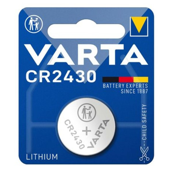 spek breken Vergoeding Varta CR2430 / DL2430 / 2430 Lithium knoopcel batterij 1 stuk Varta  123accu.nl