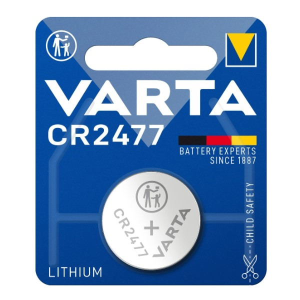 Varta CR2477 3V Lithium knoopcel batterij 1 stuk  AVA00244 - 1