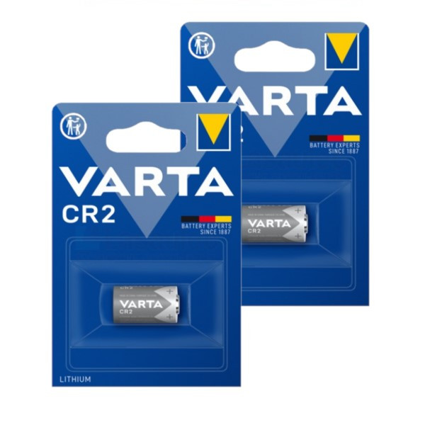 Varta CR2 Lithium Batterij (2 stuks, 3V, 920 mAh) AVA00666 - 1