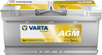 Varta Dynamic AGM A4 / 605 901 095 start-stop accu (12V, 105Ah, 950A)  AVA00197