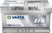 Varta Dynamic EFB E46 / 575 500 073 start-stop accu (12V, 75Ah, 730A)  AVA00191
